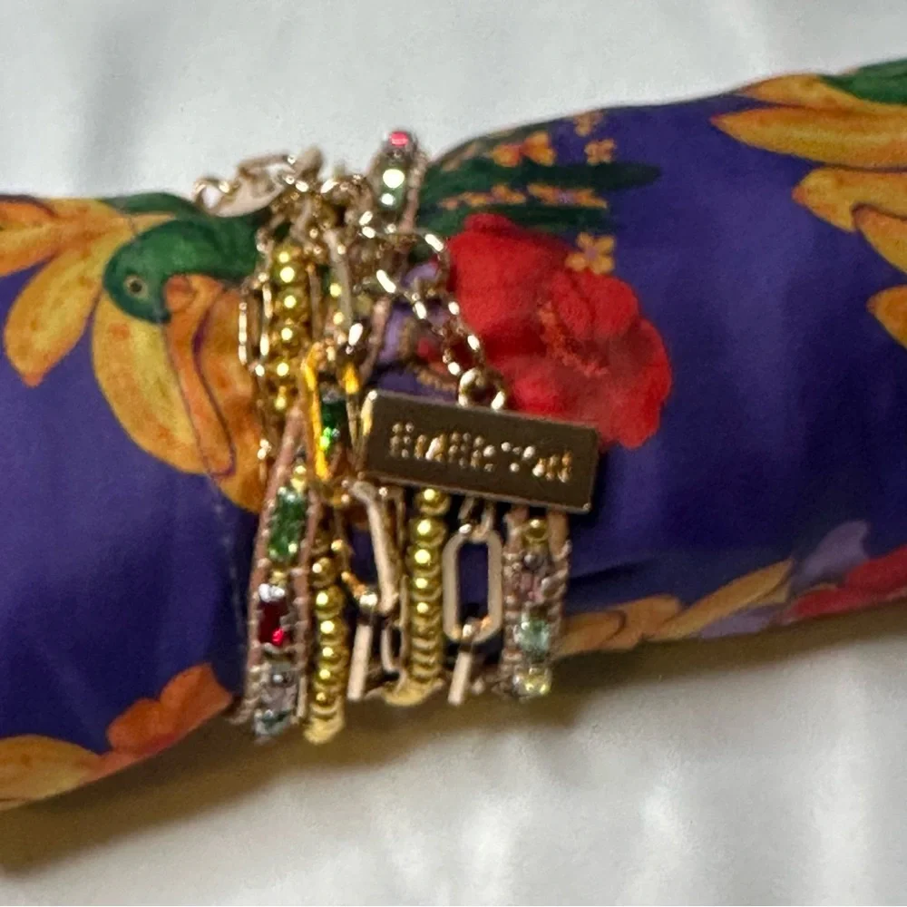 NWOT Victoria Emerson Chain Wrap Beaded Watch Band